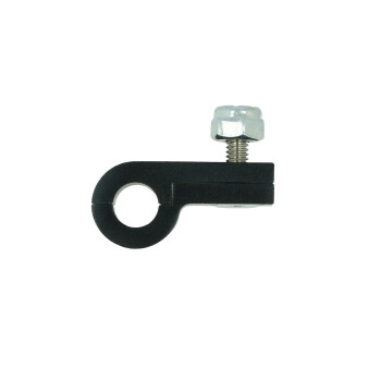Schlauchhalter 7,90mm (5/16") - schwarz matt