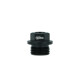 Screw-in Adapter ORB Dash 8 male to NPT 1/8" female - satin black | BOOST products