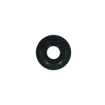 Gewindeadapter ORB Dash 8 männlich zu M10x1,0mm weiblich - schwarz matt