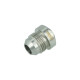 Weld on Adapter Dash 8 Male - Stainless Steel