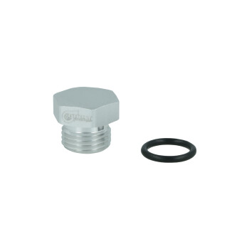 ORB Plug Dash 6 Male - Satin Silver