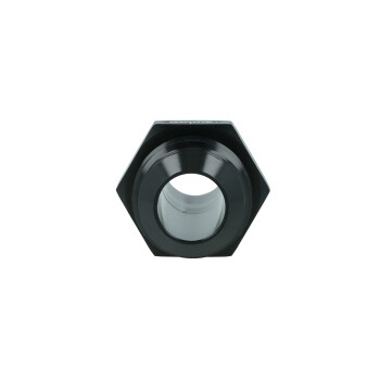 Einschrauber Dash 10 männlich zu Schlauchanschluss gerippt 16mm (5/8") - schwarz matt