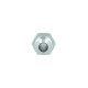 Screw-in Adapter Dash 6 Male to Barb 8mm (5/16") - Satin Silver