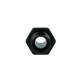 Adapter Dash 8 Male to M18x1,5mm Male - Satin Black