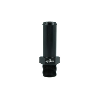 Screw-in Adapter NPT 3/8" male to Hose Connector Fitting 16mm (5/8") - satin black | BOOST products