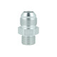 Gewindeadapter Dash 10 männlich zu M18x1,5mm männlich - silber matt