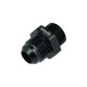 Gewindeadapter Dash 10 männlich zu M22x1,5mm männlich - schwarz matt