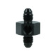 Adapter Dash 4 männlich zu Dash 4 männlich mit 1/8" NPT Anschluss - schwarz matt