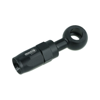 Schlauchanschluss Fitting Dash 4 zu Ringauge 10,5mm - schwarz matt | BOOST products