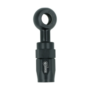 Schlauchanschluss Fitting Dash 4 zu Ringauge 10,5mm - schwarz matt | BOOST products