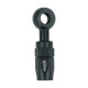 Swivel Hose End 4 to Banjo 10,5mm - Satin Black