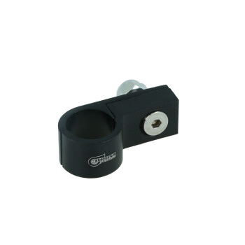 Schlauchhalter 14,3mm (9/16") - schwarz matt