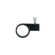 Schlauchhalter 24mm (15/16") - schwarz matt