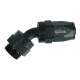 Schlauchanschluss Fitting drehbar Dash 8 zu M22x1,5mm männlich mit O-Ring - 45° - schwarz matt