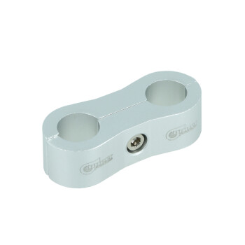 Dual Hose Clamp Bracket / Separator 11,1mm (7/16") -...
