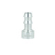 Aufschweißadapter Schlauchanschluss gerippt 10mm (3/8") - Aluminium