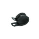 Schlauchhalter gummiert 12,7mm (1/2") - schwarz matt