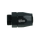 Schlauchanschluss Fitting drehbar Dash 10 zu M22x1,5mm männlich mit O-Ring - 0° - schwarz matt