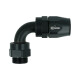 Schlauchanschluss Fitting drehbar Dash 10 zu M22x1,5mm männlich mit O-Ring - 90° - schwarz matt