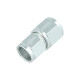 Reduzieradapter Dash 10 weiblich zu Dash 8 weiblich - silber matt