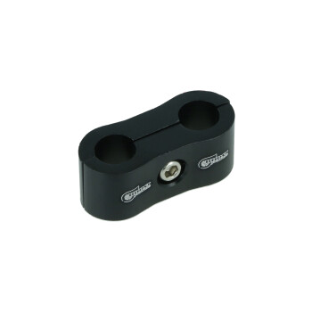 Dual Schlauchhalter 7,9mm (5/16") - schwarz matt | BOOST products