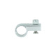 Schlauchhalter 14,3mm (9/16") - silber matt