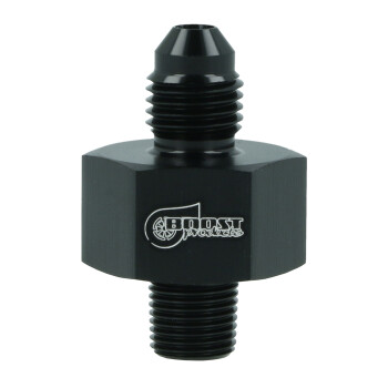 Adapter Dash 4 male to NPT 1/8" male with Port NPT...