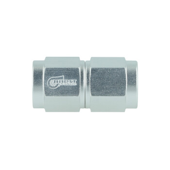 Adapter Dash 6 Female to Dash 6 Female - Satin Silver
