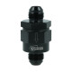 One Way Check Valve Dash 8 male - satin black | BOOST products