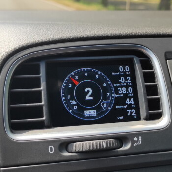 CANchecked MFD28 GEN 2 - 2.8" OBD2 Display VW Golf 6...