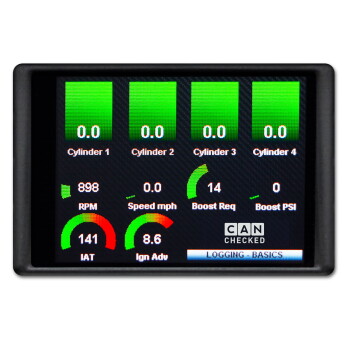 CANchecked MFD28 GEN 2 - 2.8" Display BMW E34 without climatic control - LHD