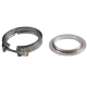 Precision Turbo V-Band Flansch Verdichtergehäuse Auslass Flansch Kit PROMOD / SPORTSMAN - Aluminium