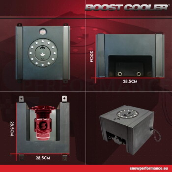 Boost Cooler 9,5 Liter RACE Tank mit Anbaumaterial