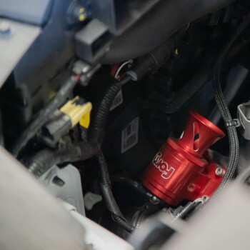 Hyundai i20N Upgrade atmospheric and recirculating dump valve - red | Forge Motorsport