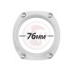 Ø76mm Anschlussflansch Universal-LLK