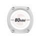 Ø80mm adapter flange universal intercooler | Wagner Tuning
