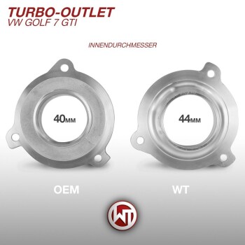 Turbo outlet for VAG 1.8/2.0 TSI engine EA888 GEN 3 | Wagner Tuning