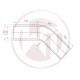 Ø55mm Silikonschlauch 45° Bogen schwarz