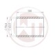 Ø63,5mm Silikonverbinder gerade schwarz