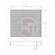 Radiator core 524x468x68 | Wagner Tuning