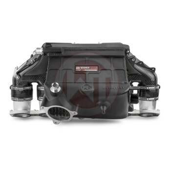Hybrid-Carbon Intake manifold with integrated intercooler...