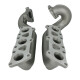 THE- Audi RS4 / S4 (B5) premium stainless cast exhaust manifold made of 1.4848
