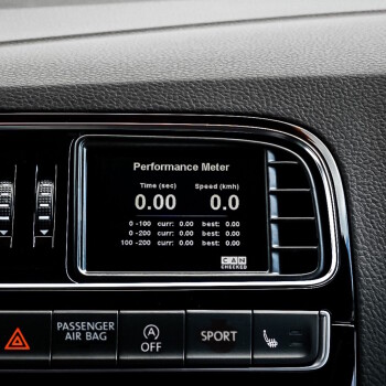 CANchecked MFD32 GEN 2 - 3.2" OBD2 Display VW Polo 6R/6C (inkl. WRC) - RHD