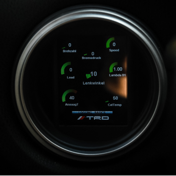CANchecked MFD28 GEN 2 - 2.8" OBD2 Display Toyota GT86 / Subaru BRZ RHD