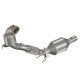 HJS ECE Tuning Downpipe VW Golf VIII GTI / Clubsport with EURO 6d-OPF Norm