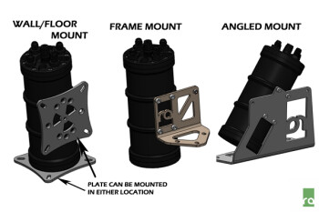 Fuel surge tank mounting bracket - universal wall/floor standard mount | Radium