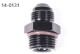 Thread adapter -10 AN / Dash 10 ORB male to -08 AN / Dash 8 male | 14-0131