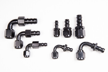 Pushlok Schlauchanschluss -06 AN / Dash 6 - 120° |...