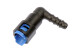 SAE quick connect adapter 3/8" female to 90° barb 5/16" | 14-0227