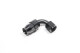 -08 AN / Dash 8 PTFE hose end - 90° - black | 14-0636
